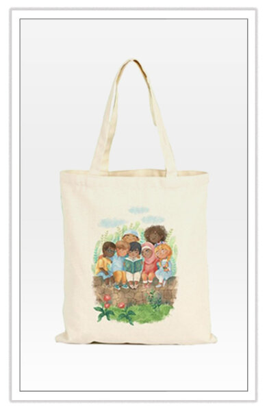"Wir lesen gerne" Tasche
