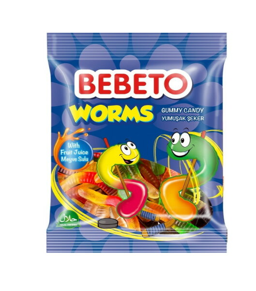 Bebeto Oily Worms 80G