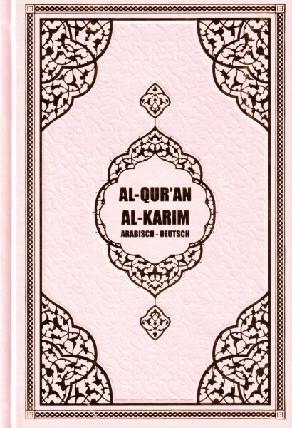Der edle Koran Kunstlederband Rosa